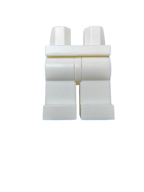 LEGO 9327 Minifigure Legs, White - UB1061 are perfect for enhancing your Minifigures, providing a clean look that seamlessly blends style and functionality for limitless creativity.