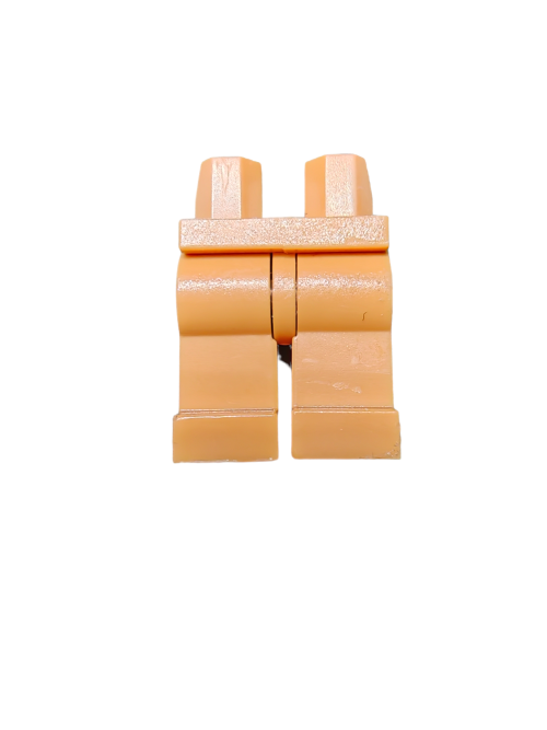 Image featuring LEGO 6353940 Minifigure Legs in Light Brown (UB1479) on a bright white background.