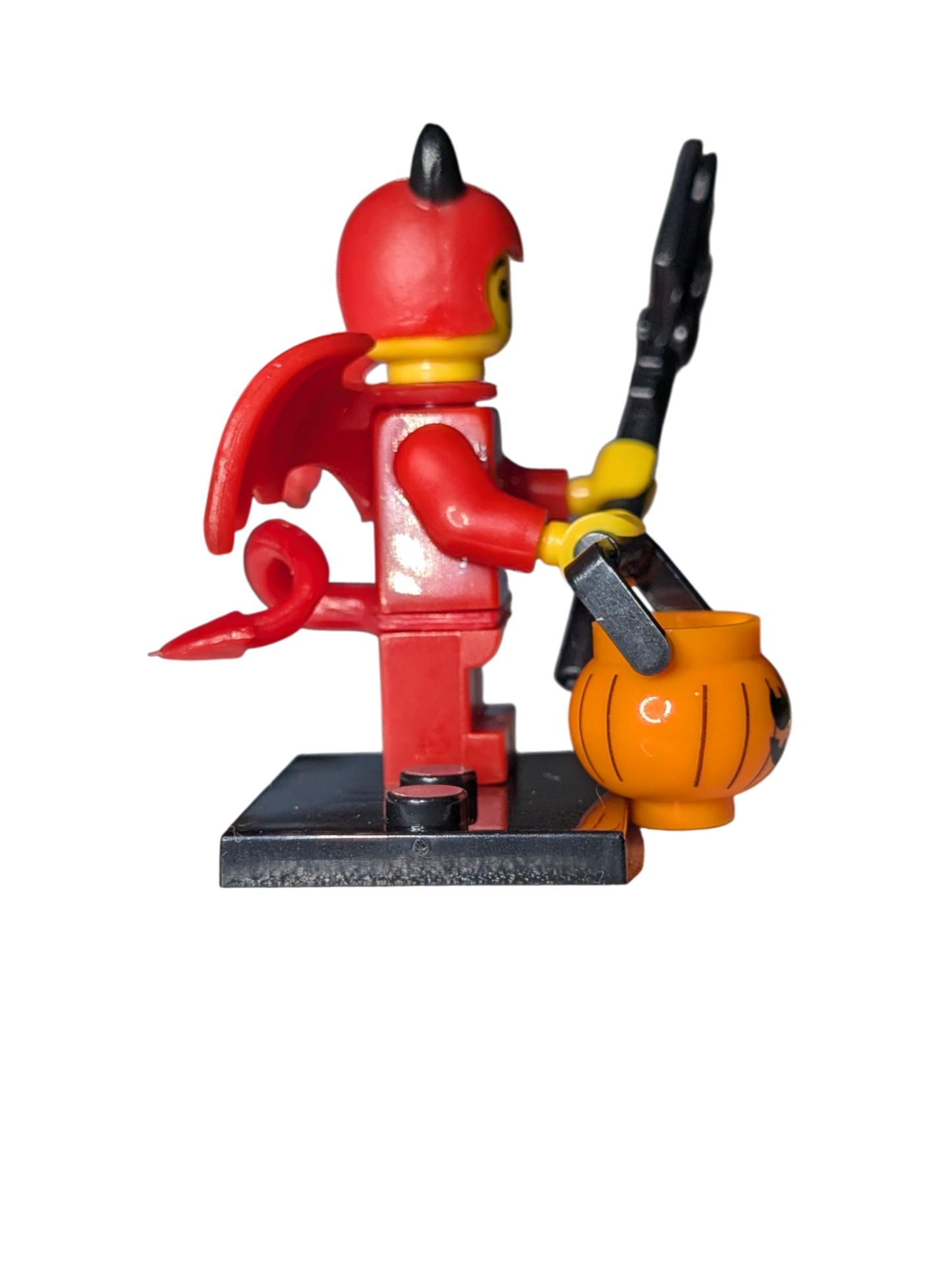 Horny Devil Minifigure with accessories.