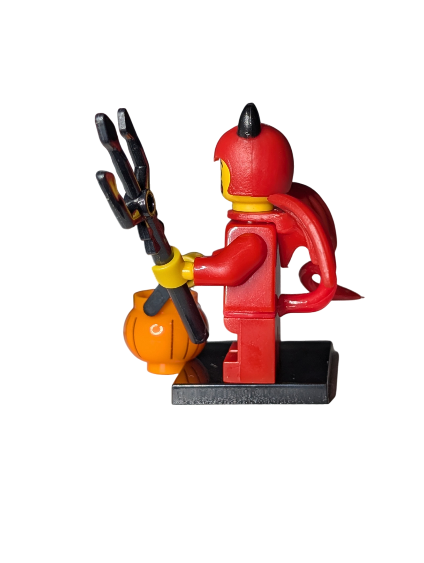 Horny Devil Minifigure with accessories.