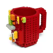 Brick Mugs  Building Block-Inspired Build-On Brick Mug