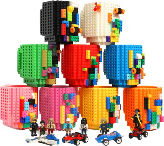 Brick Mugs  Building Block-Inspired Build-On Brick Mug
