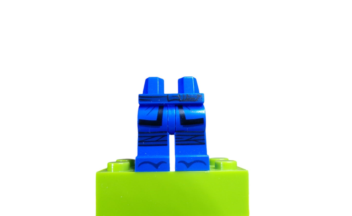 LEGO® 6251186 Minifigure Legs, Dark Blue with Pattern - UB1431