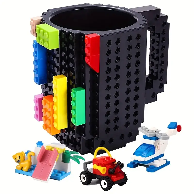 Brick Mugs  Building Block-Inspired Build-On Brick Mug