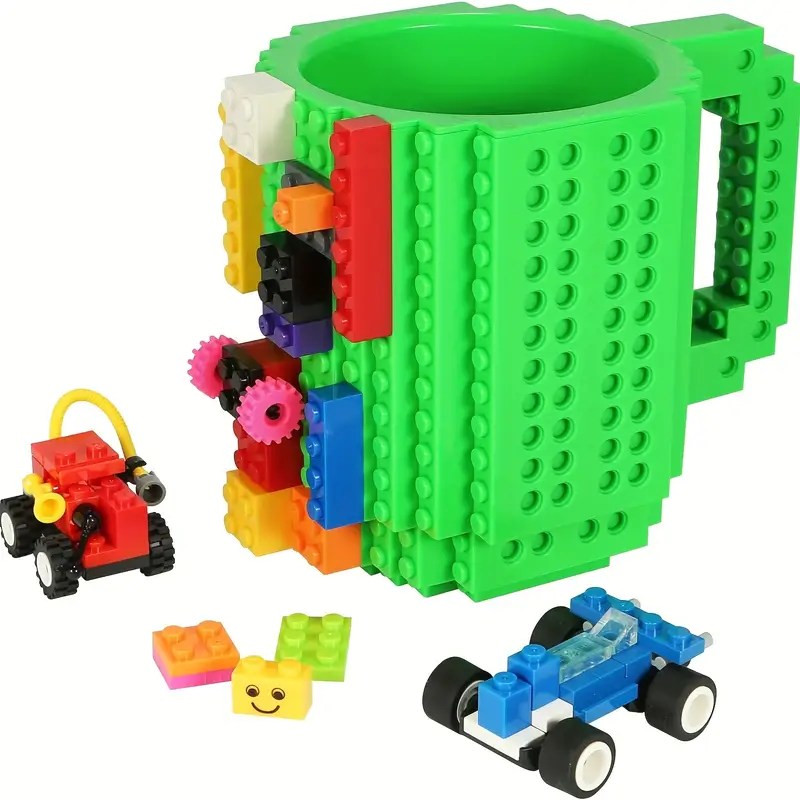 Brick Mugs  Building Block-Inspired Build-On Brick Mug