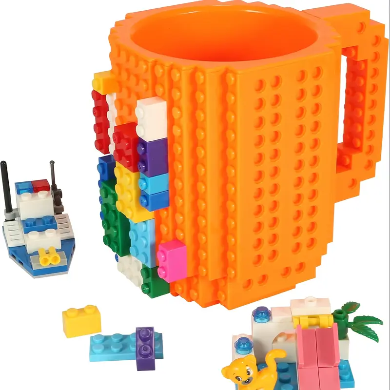 Brick Mugs  Building Block-Inspired Build-On Brick Mug