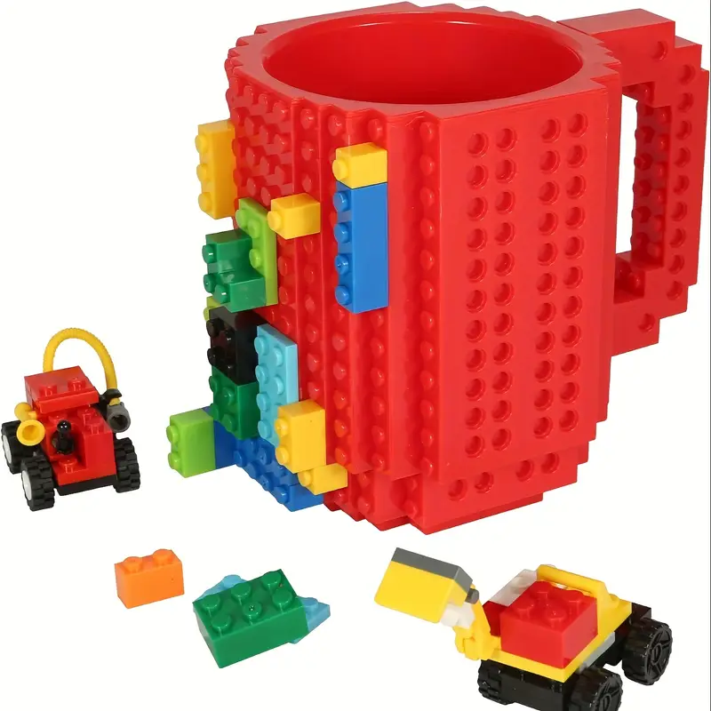 Brick Mugs  Building Block-Inspired Build-On Brick Mug