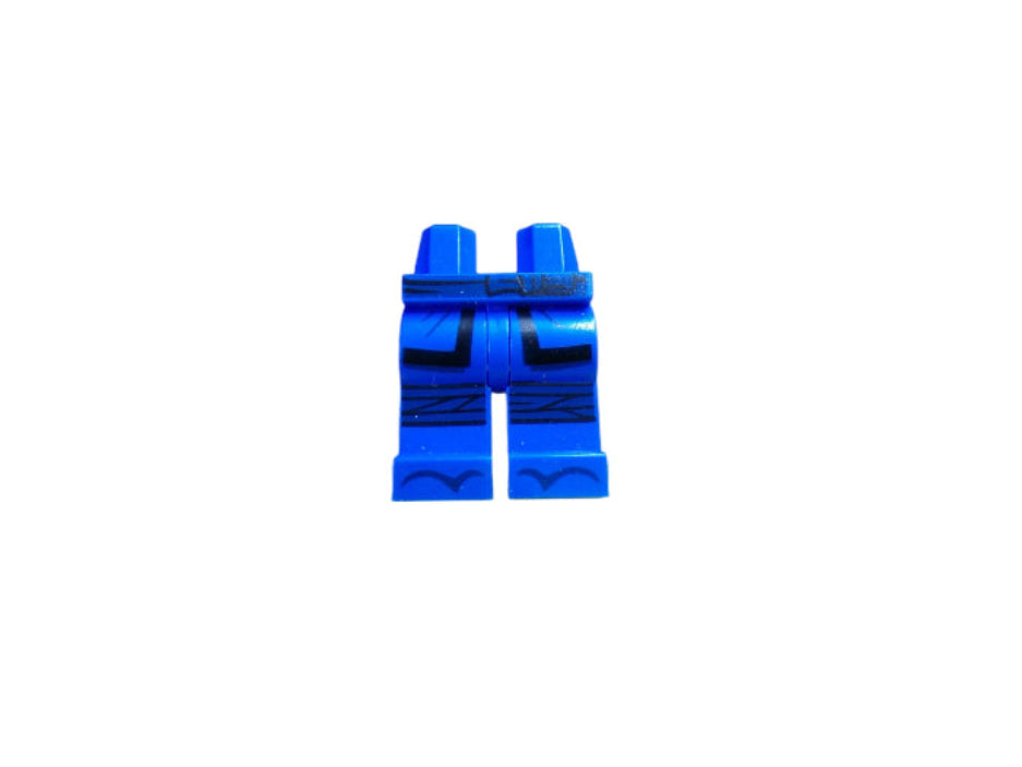 LEGO® 6251186 Minifigure Legs, Dark Blue with Pattern - UB1431