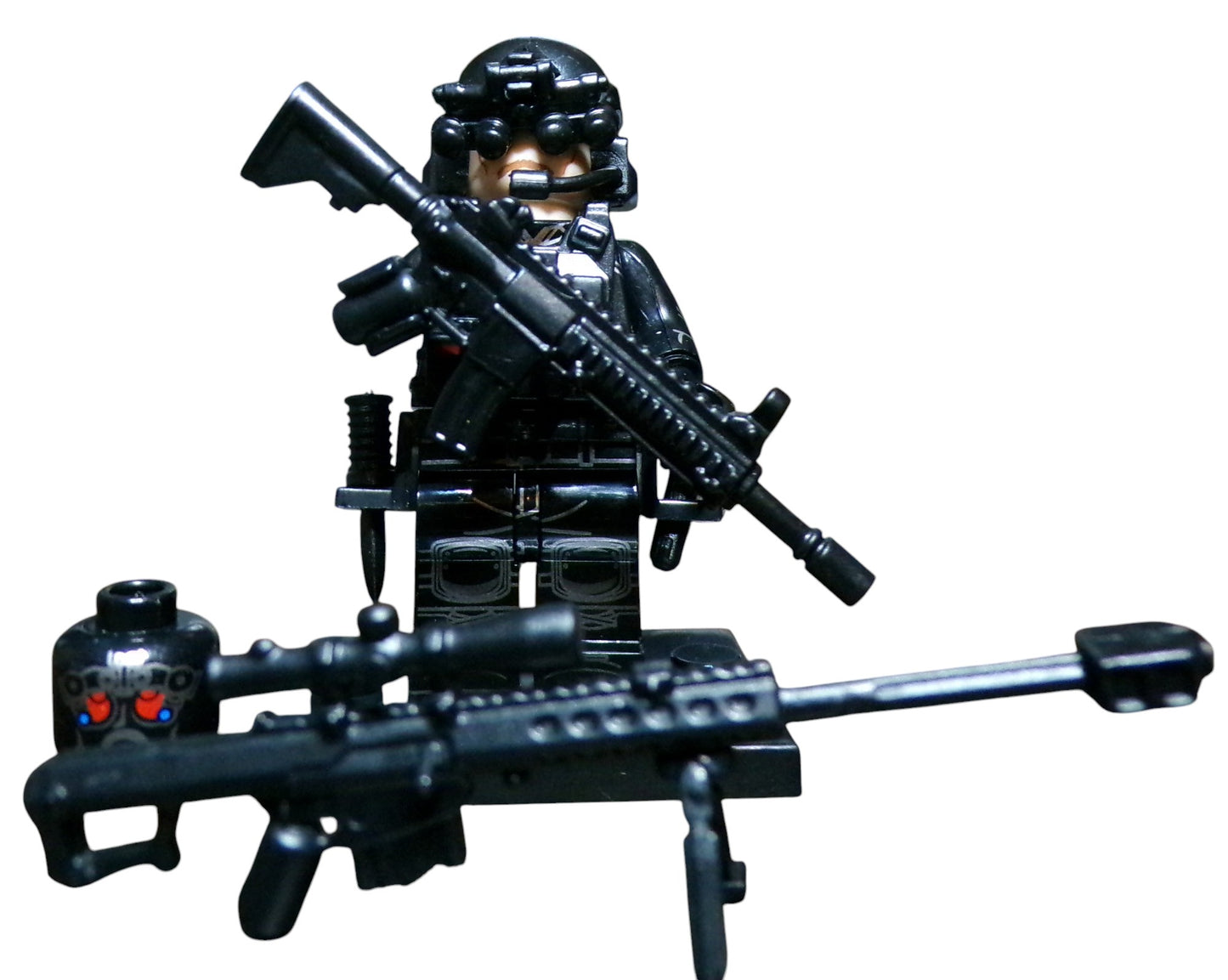Custom Lego Special Forces Minifigures, Special Air Service, KSK, Alpha Team, Navy Seal,