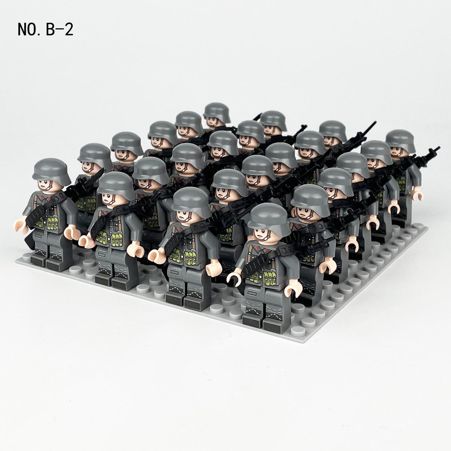 12 x Mini WW2 Soldier Figures Building Blocks Germany UK US Soviet France Chinese Military Army SWAT Bricks Set Kids DIY Gifts 20 sold