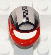 Motorcycle Helmets for Minifigures. Various Colours and Styles.