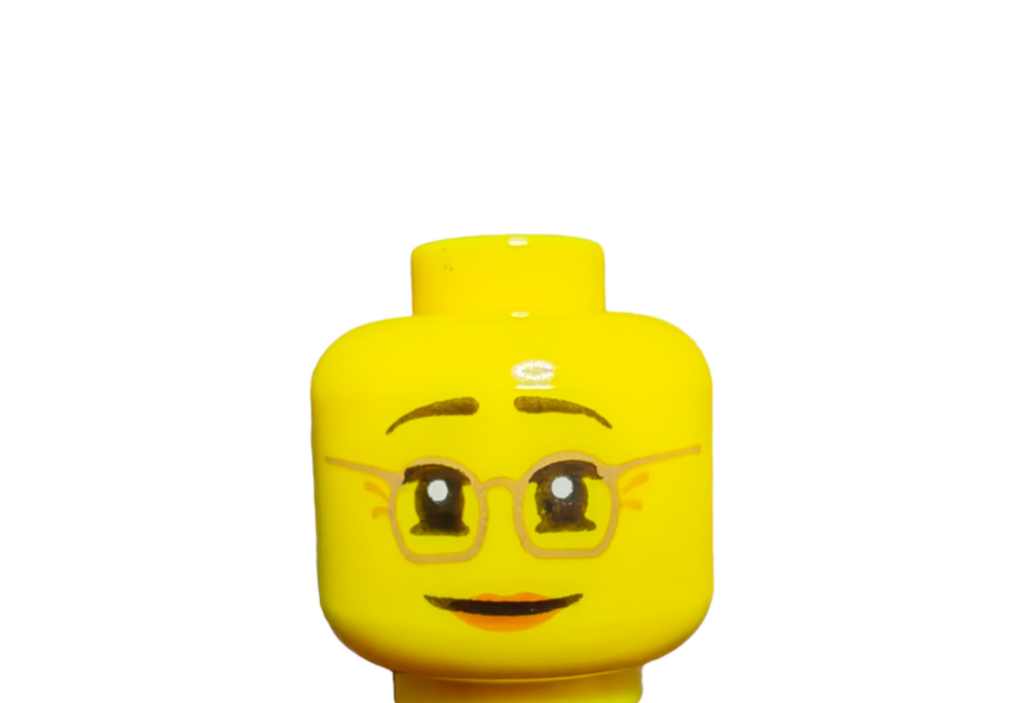LEGO Head, Double Faced Glasses and Happy Smile - UB1011