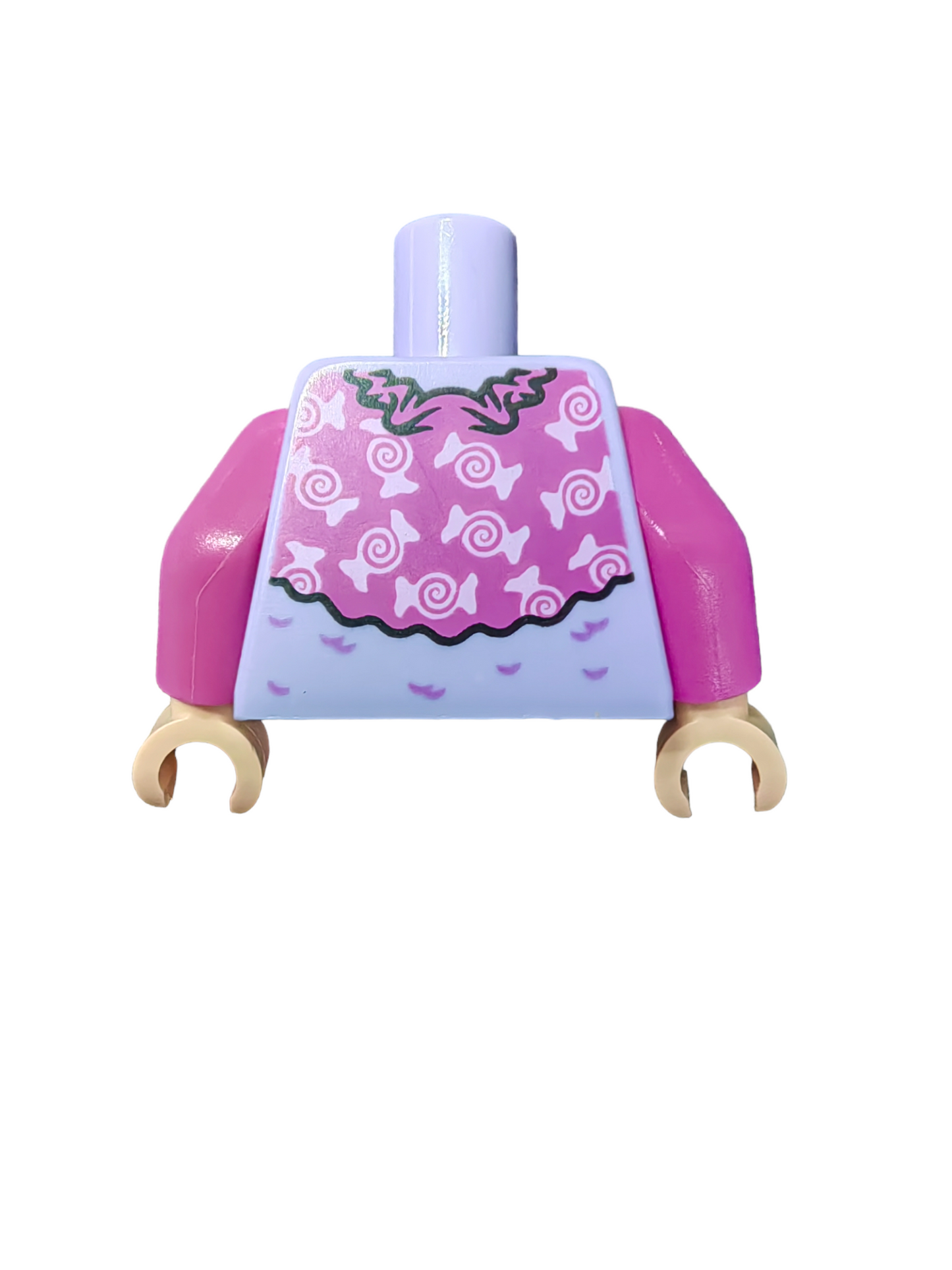 LEGO Torso, Pink Jacket with Candies on a Lavender Sweater - UB1141