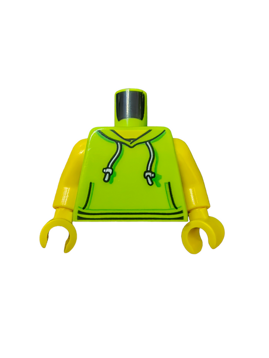 LEGO Torso, Hoodie with Silver Adjusters and Kangaroo Pockets - UB1099