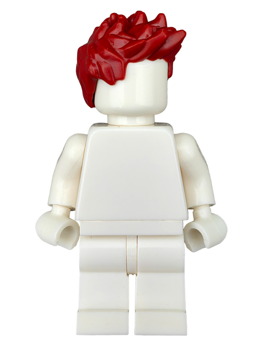 LEGO Wig, Deep Red Spikey Hair - UB1261