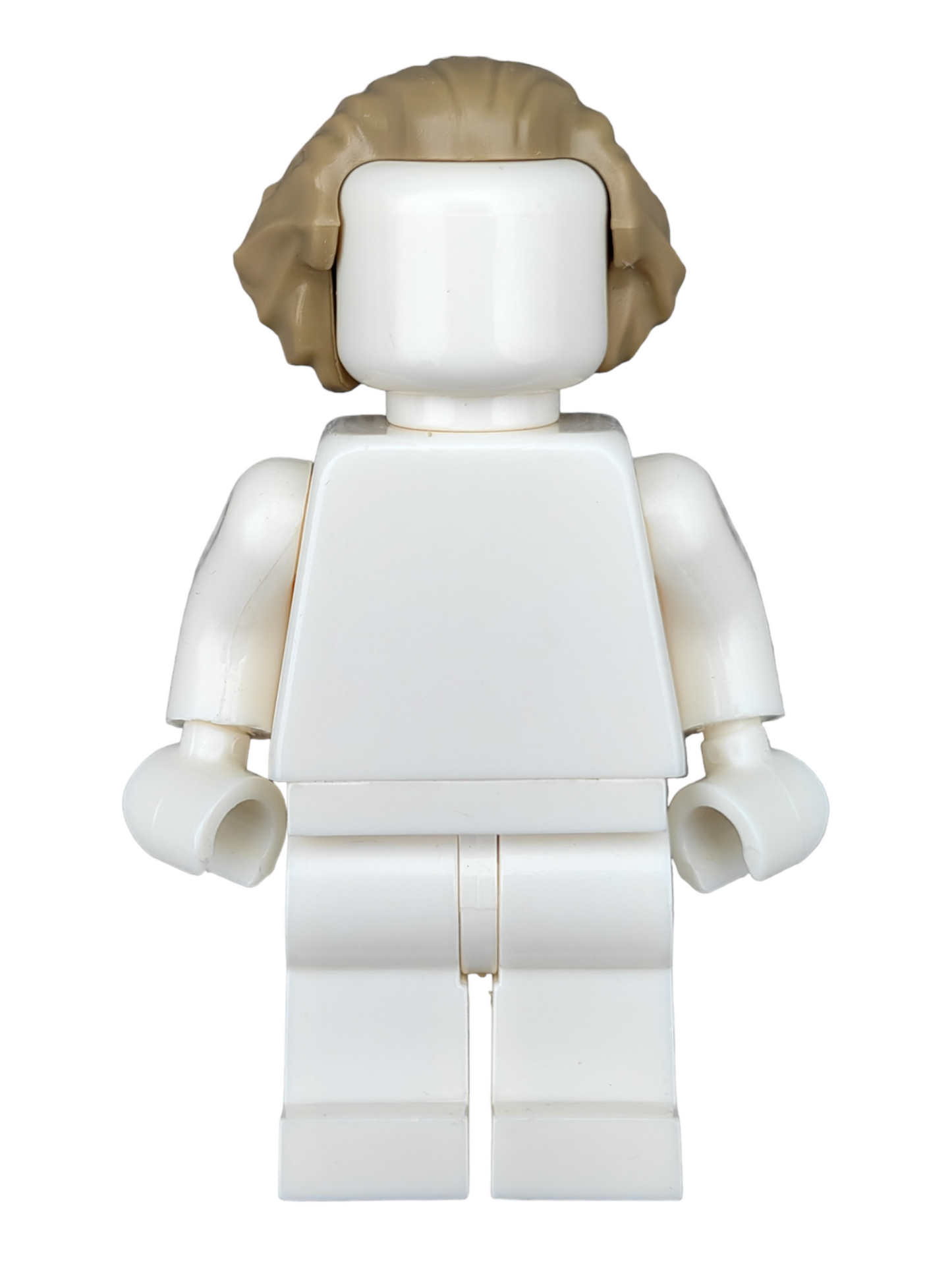 LEGO Wig, Light Brown Hair Swept Back with a Peak, and Bushy at the Back - UB1280
