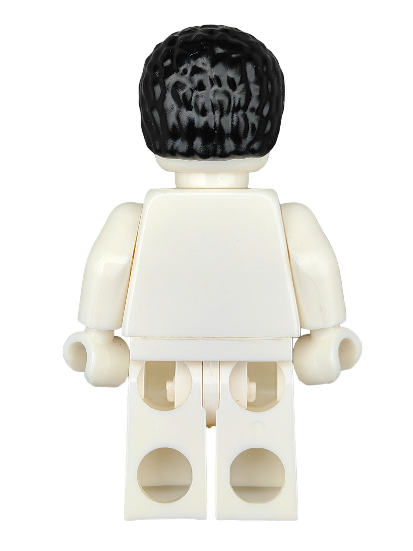 LEGO Wig, Black Hair , Coiled with Straight Sides - UB1191