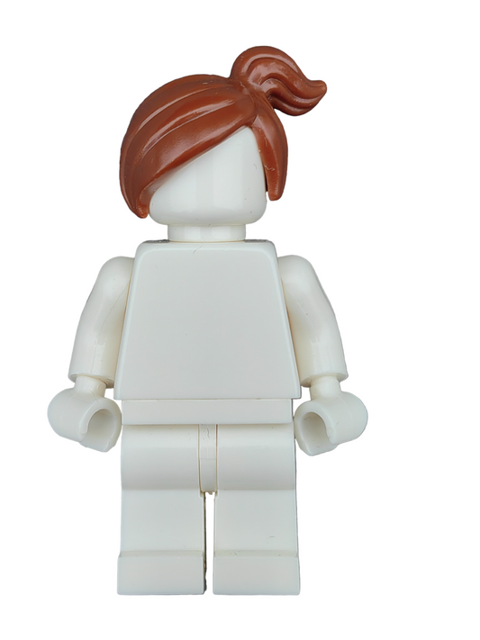 LEGO Wig, Brown Hair Ponytail and Swept to the Side - UB1196