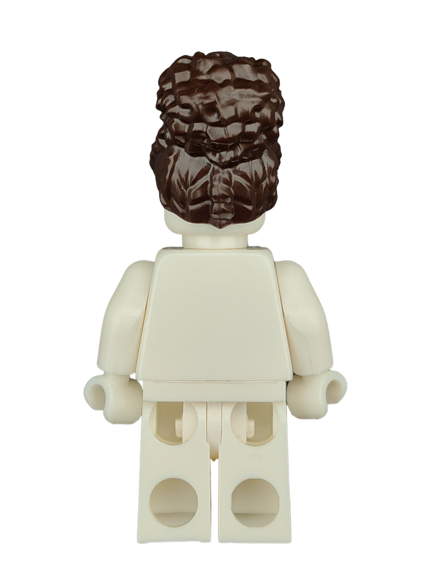 LEGO Wig, Brown Hair Coiled with Large High Bun - UB1215