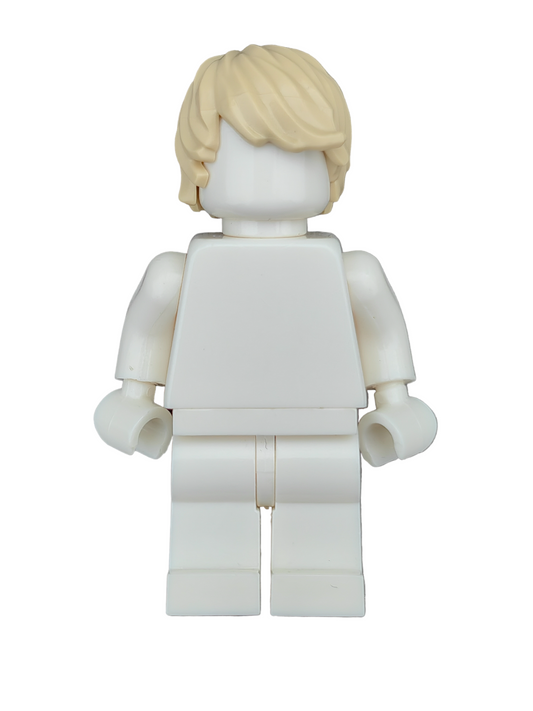 LEGO Wig, Yellow Hair Combed to the Side - UB1197