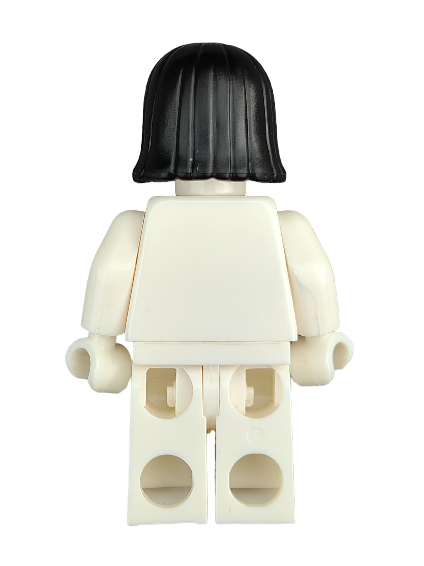 LEGO Wig, Black Hair Center Parting Medium Length - UB1340