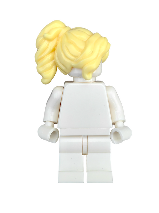 LEGO Wig, Yellow Hair Long and Wavy with Ponytail - UB1345