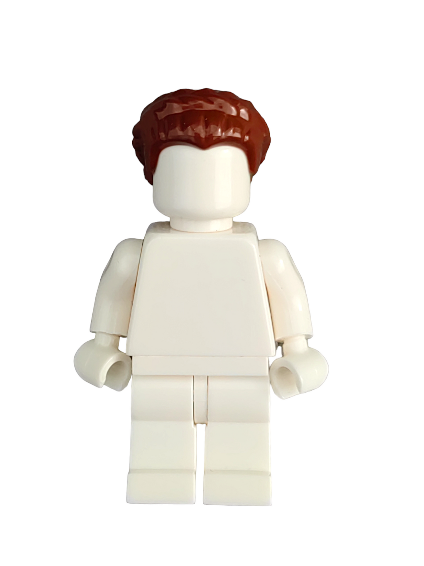 LEGO Wig, Brown Hair Short, Braided on Sides - UB1354