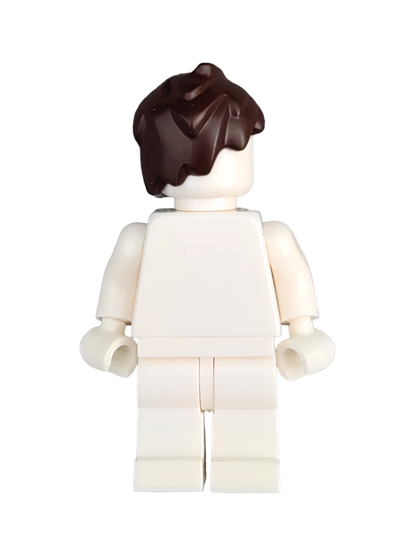 LEGO Wig, Dark Brown Short Wavy Hair - UB1324