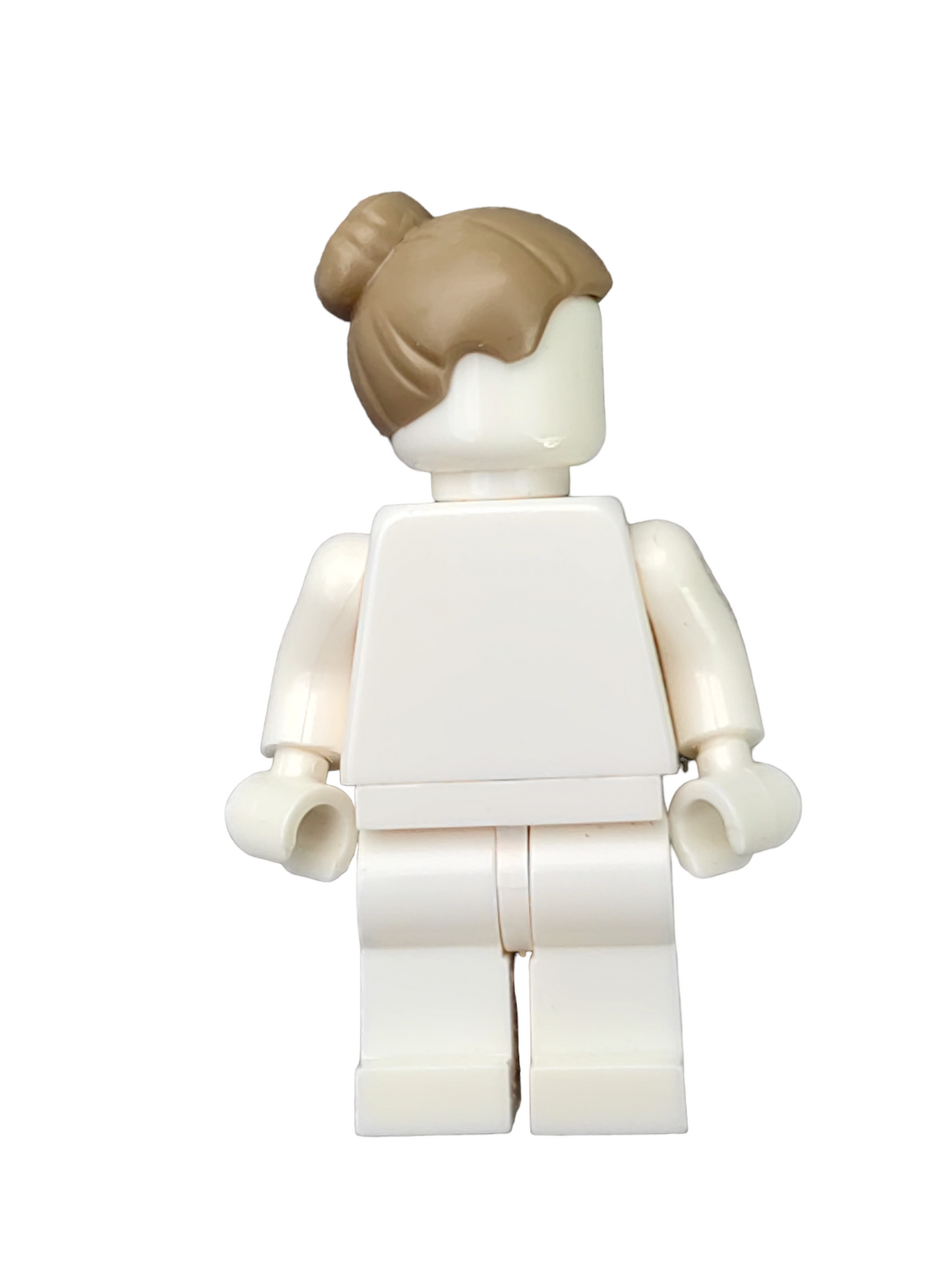 LEGO Wig, Brown  Hair with a Bun Knot at the Top - UB1316