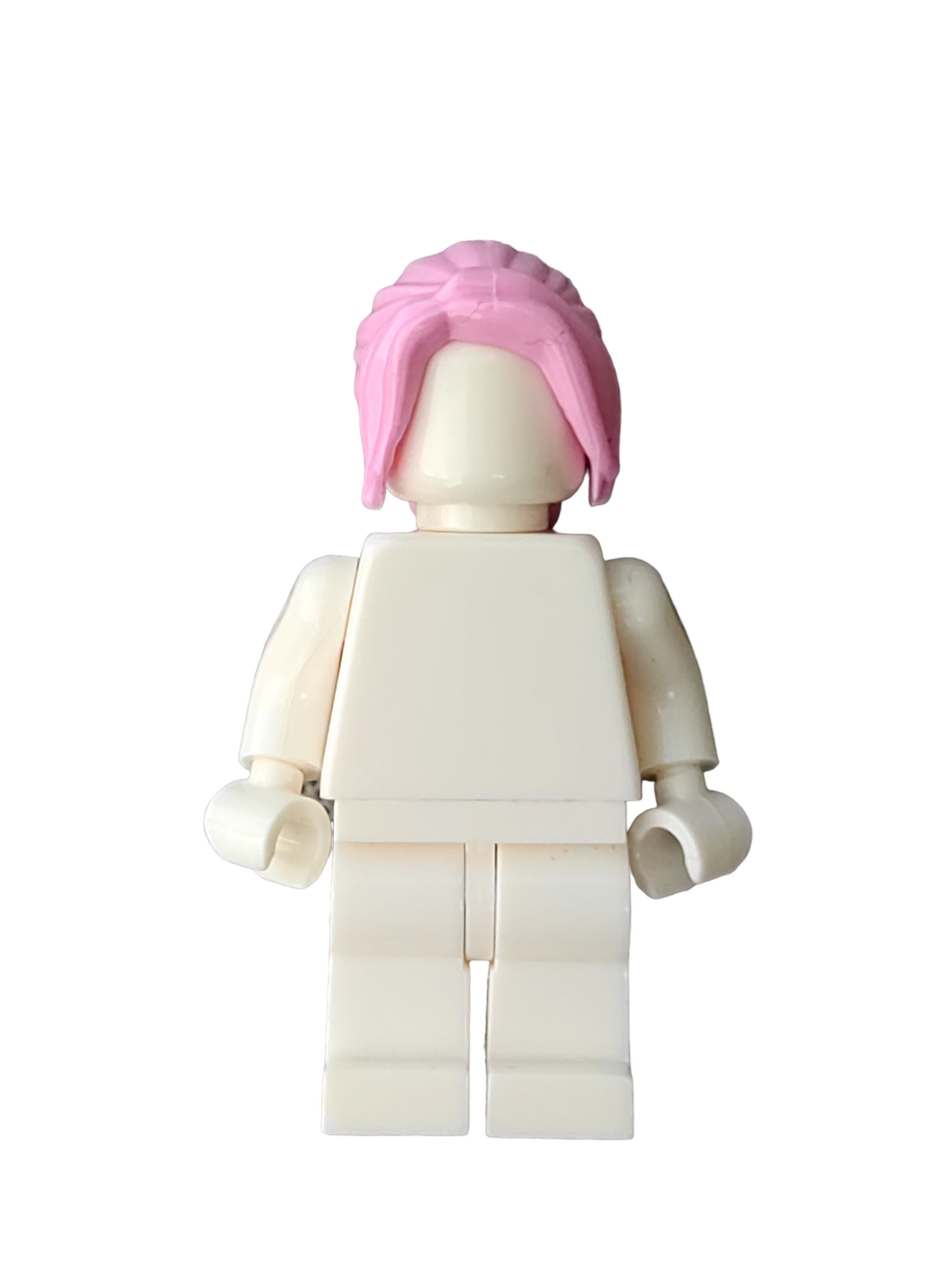 LEGO Wig, Pink Hair Female Long  Ponytail with Sides - UB1298