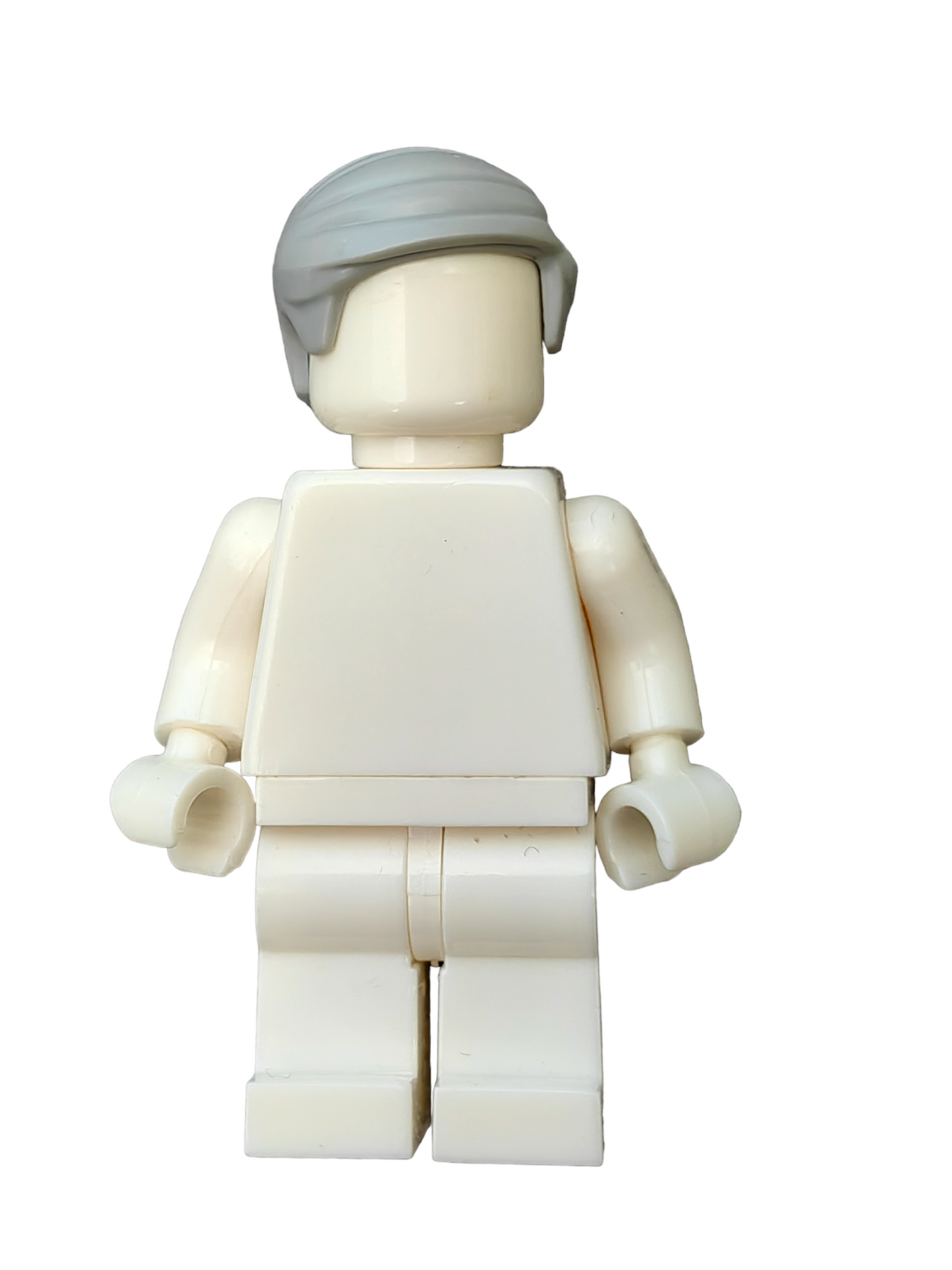 LEGO Wig, Grey Hair Short Combed to the Side - UB1319