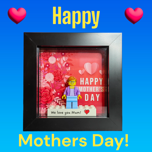 MOTHERS DAY - Create a Personalised Minifigure in a frame.
