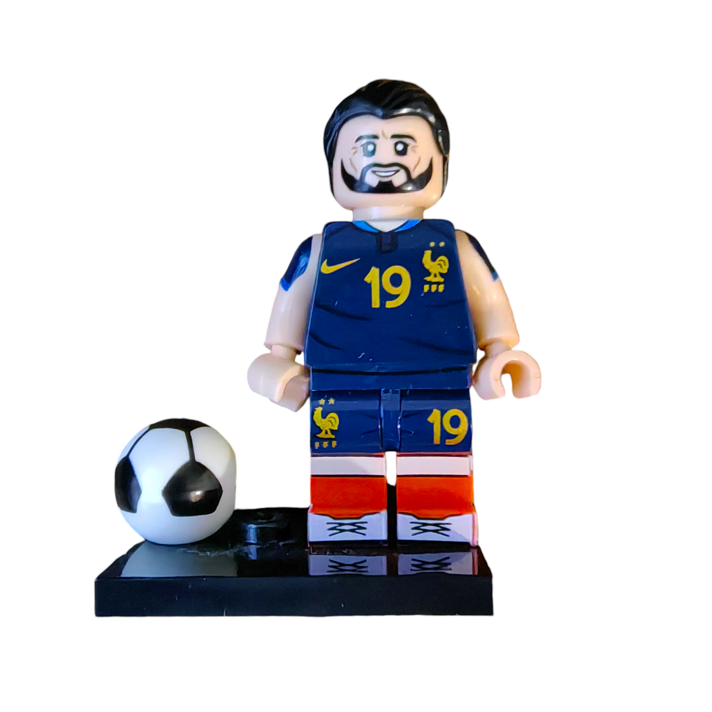 6 Deluxe Christmas Crackers with Football Minifigures