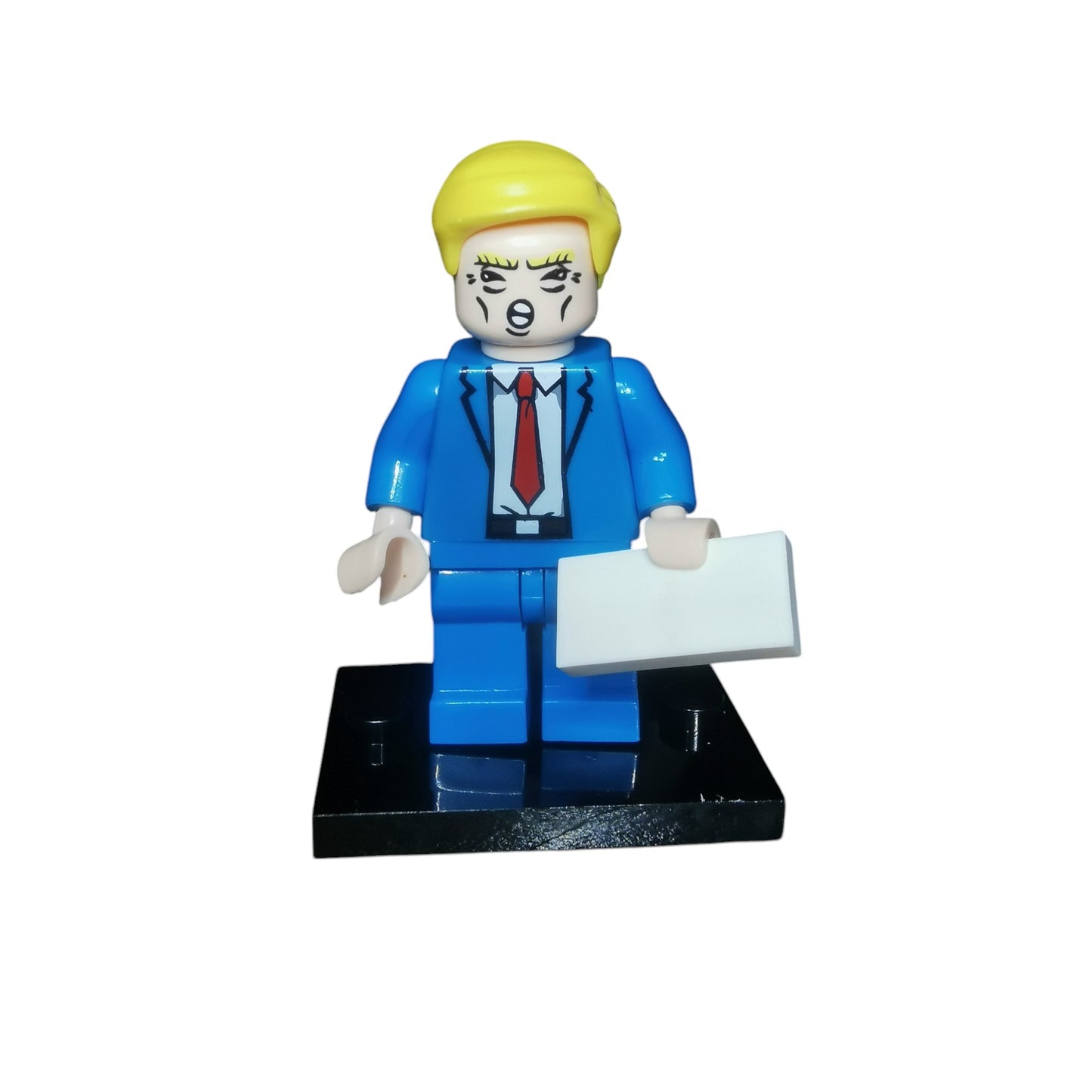 Trump Action Figure. Minifigure US President.