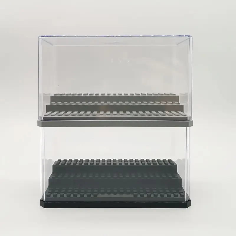 3 tier Building Block Display Case.