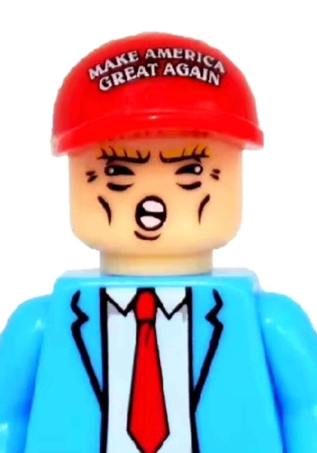 Trump Action Figure. Minifigure US President.