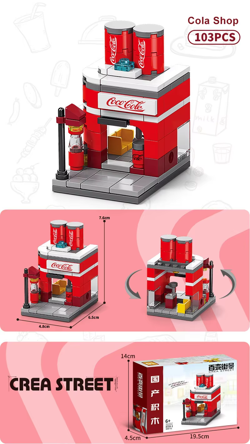 Building Blocks Coke Shop